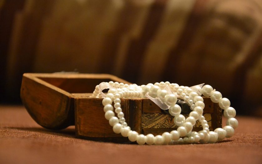 bracelet in jewelry box